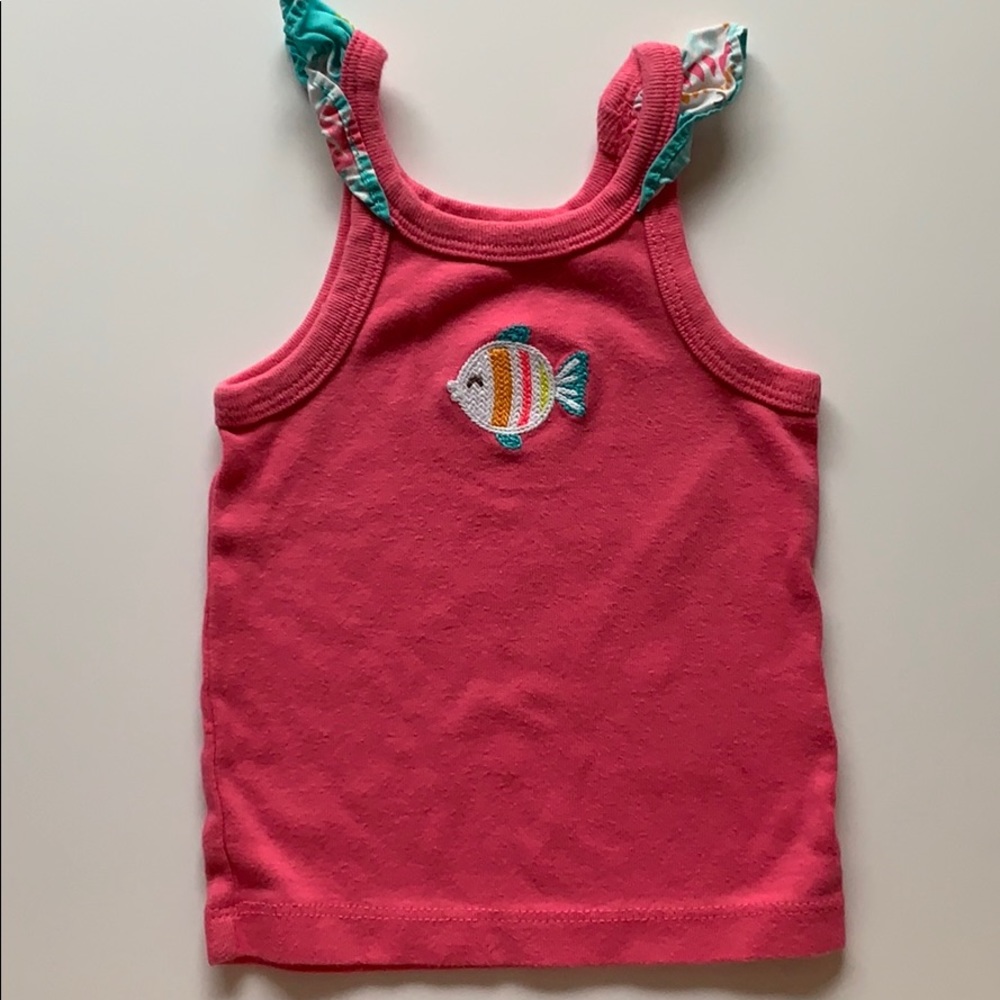 Pink Carter’s Tank Top - 12M